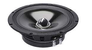 PowerBass 4XL-80T 8" Shallow Mount Pro Audio Mid-Range Speaker 300W