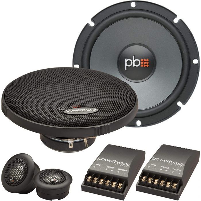 PowerBass OE-6C 6-1/2" 165mm Component Speaker System