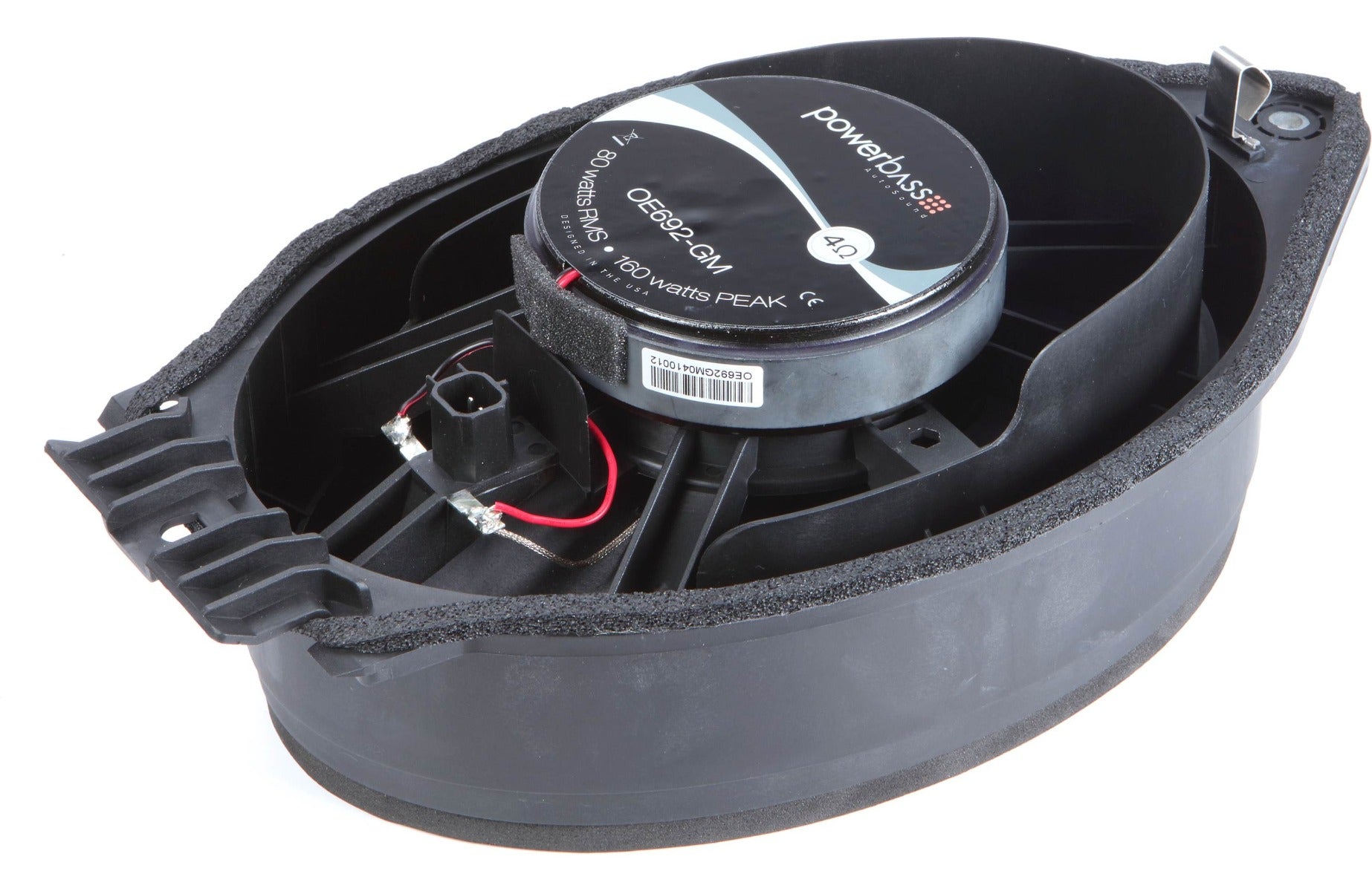PowerBass OE692-GM Opel/Vauxhall Custom Fit 6x9" 2 Way Coaxial Speakers 160 Watts