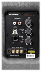 PowerBass PS-AWB101 10" Amplified 175W RMS Bass Reflex Sub in custom Enclosure
