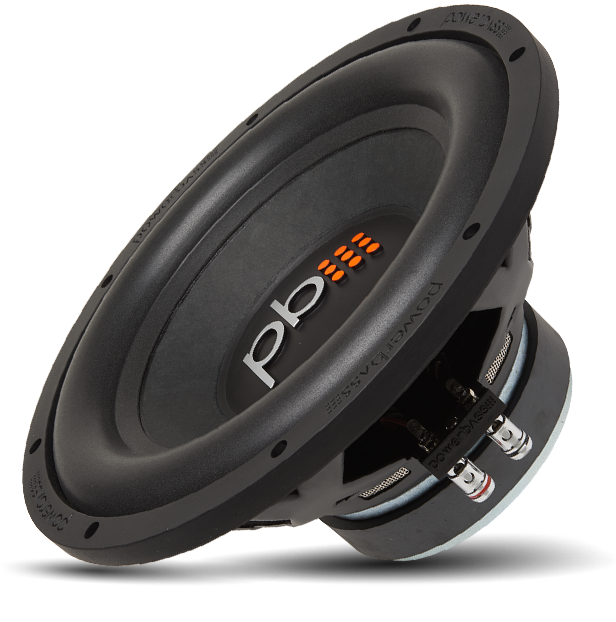 Powerbass S-1204D 12" Dual 4 Ohm Subwoofer 600W Max