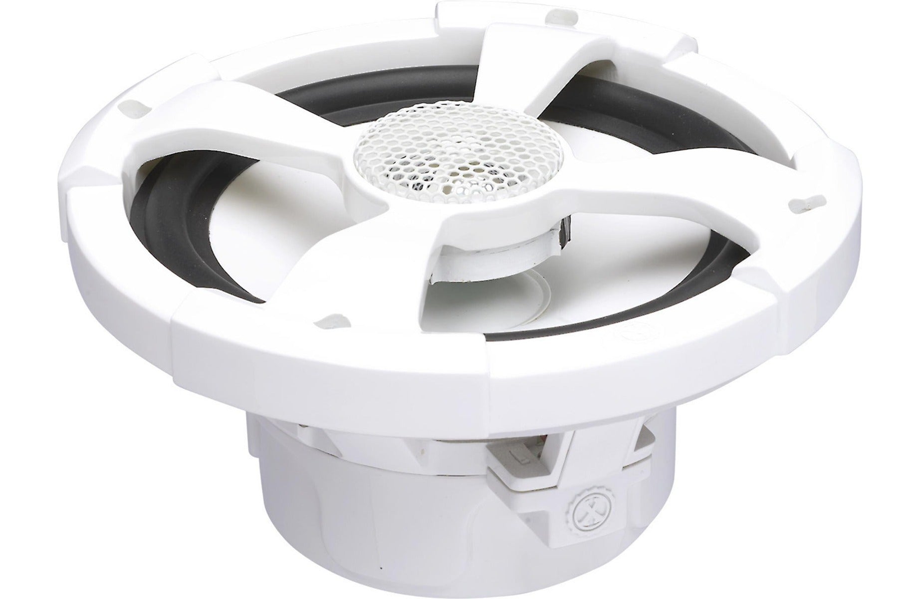 PowerBass XL-62M 6-1/2" 2-way marine speakers with built-in LED lights and remote