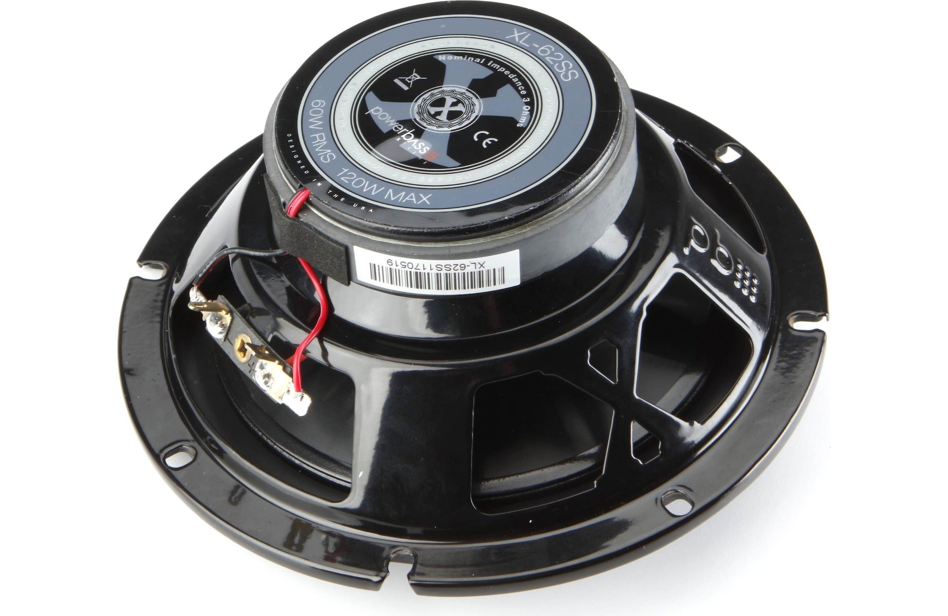 PowerBass XL-62SS 6.5" 120 Watts Powersport Marine Coaxial Speakers