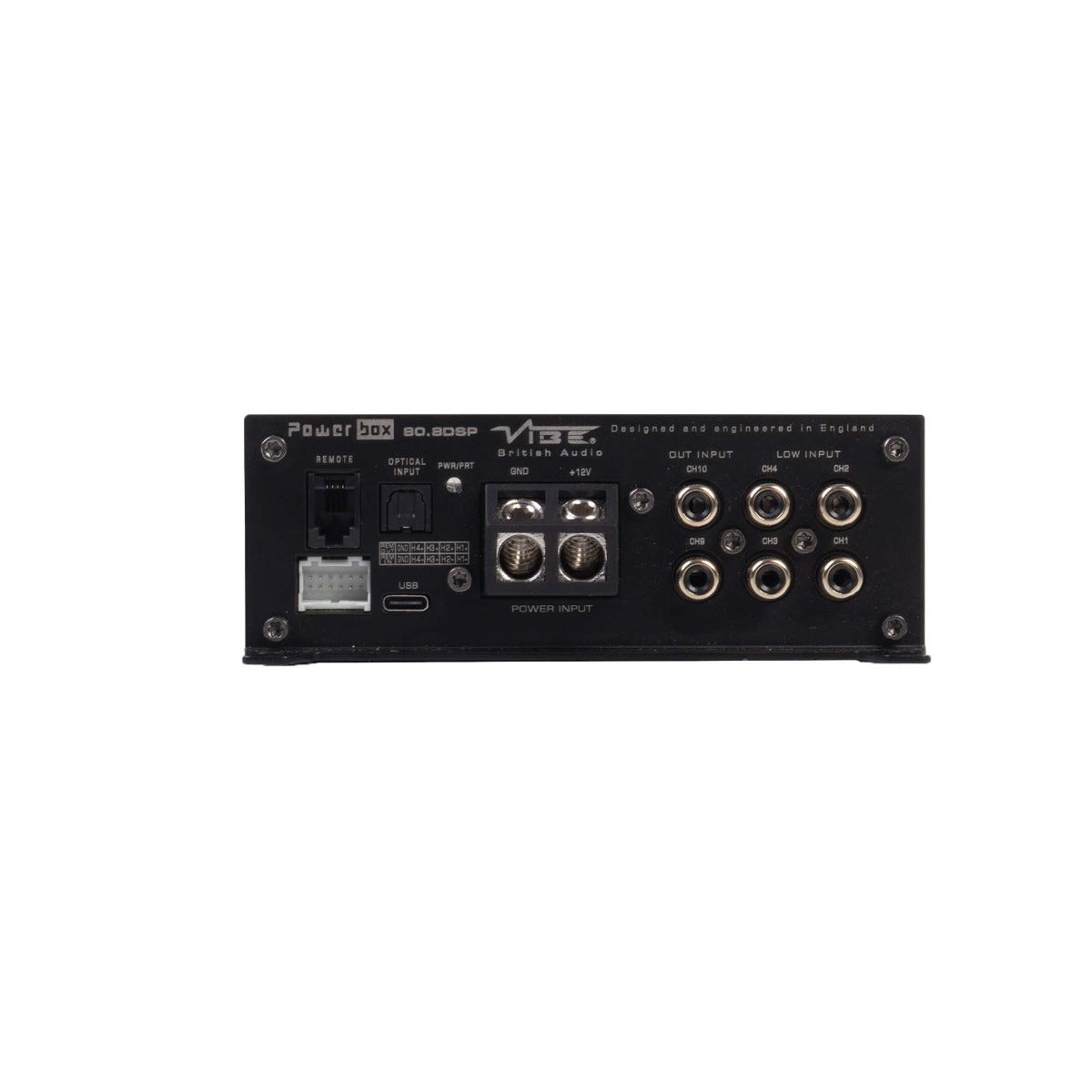 VIBE POWERBOX80.8-10DSP-V3 Powerbox 80.8 DSP 8 Channel Car Audio Amplifier