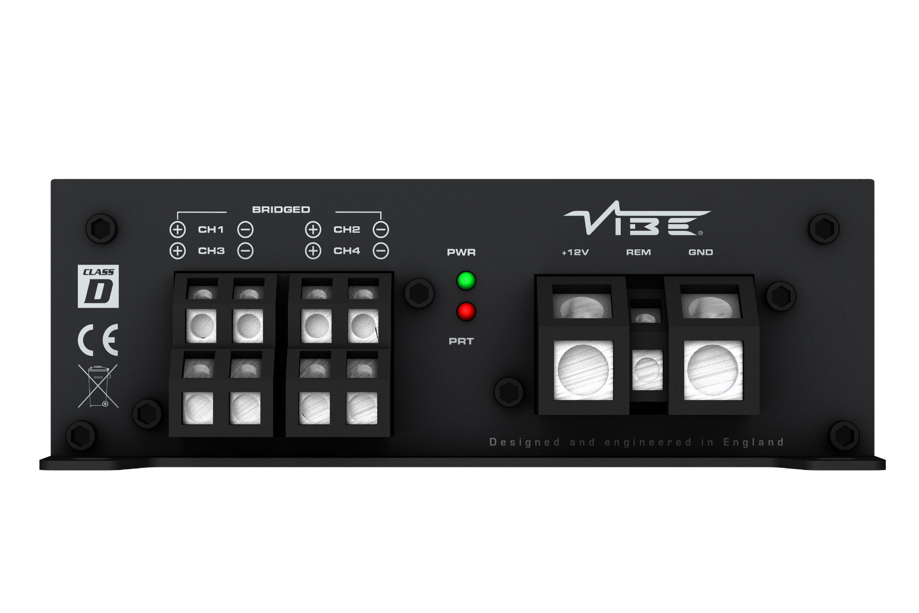 Vibe POWERBOX 100.4M-V0  - 4 Channel Class D Amplifier 960W