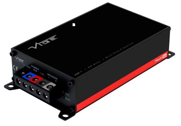 Vibe POWERBOX 400.1M-V7 - Class D Mono 800 Watts RMS Micro Amplifier