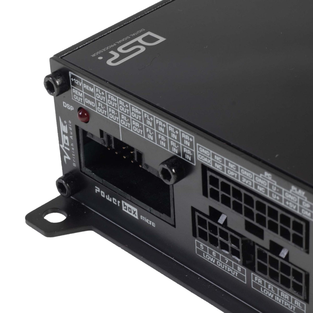 VIBEPOWERBOX65.4-8DSP-V3 PowerBox 65.4-8 DSP 4 Channel Car Audio Amplifier
