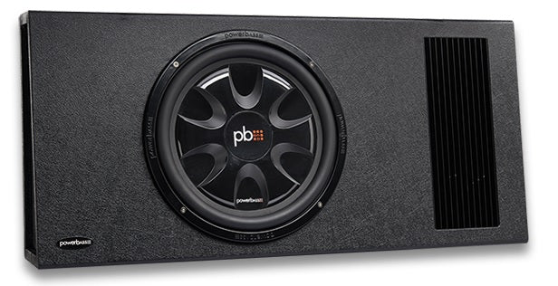 PowerBass PS-AWB121T 12" Amplified 200W RMS Bass Reflex Sub in custom Enclosure