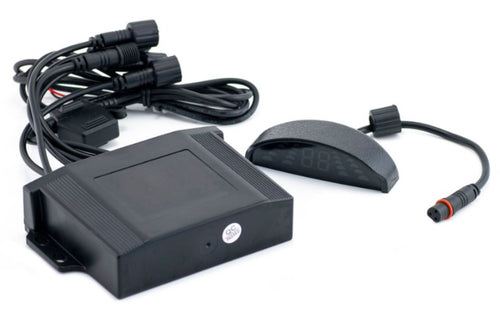 12V-24V Commercial Vehicle, Truck, Van Rear Parking Sensor Kit With Distance Display and Buzzer IncarTec PS-SDW