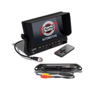 Parksafe PS027C23W Universal Strip Bar Black Camera & 7” Monitor Kit