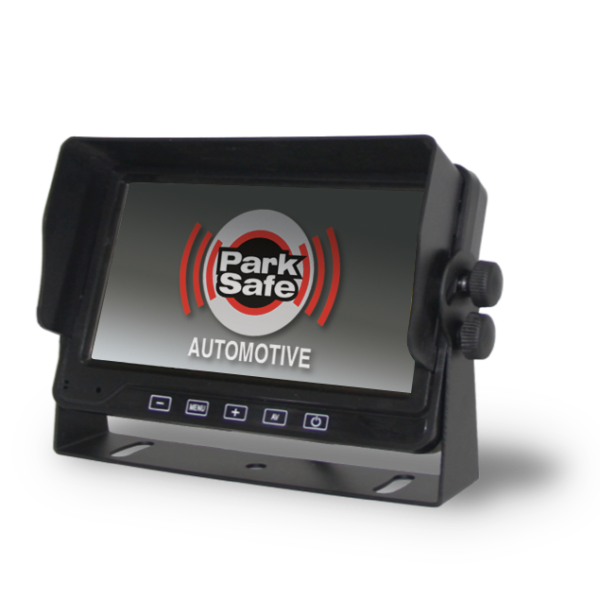 Parksafe PS050 5 inch screen Dash mount monitor, sunshade included