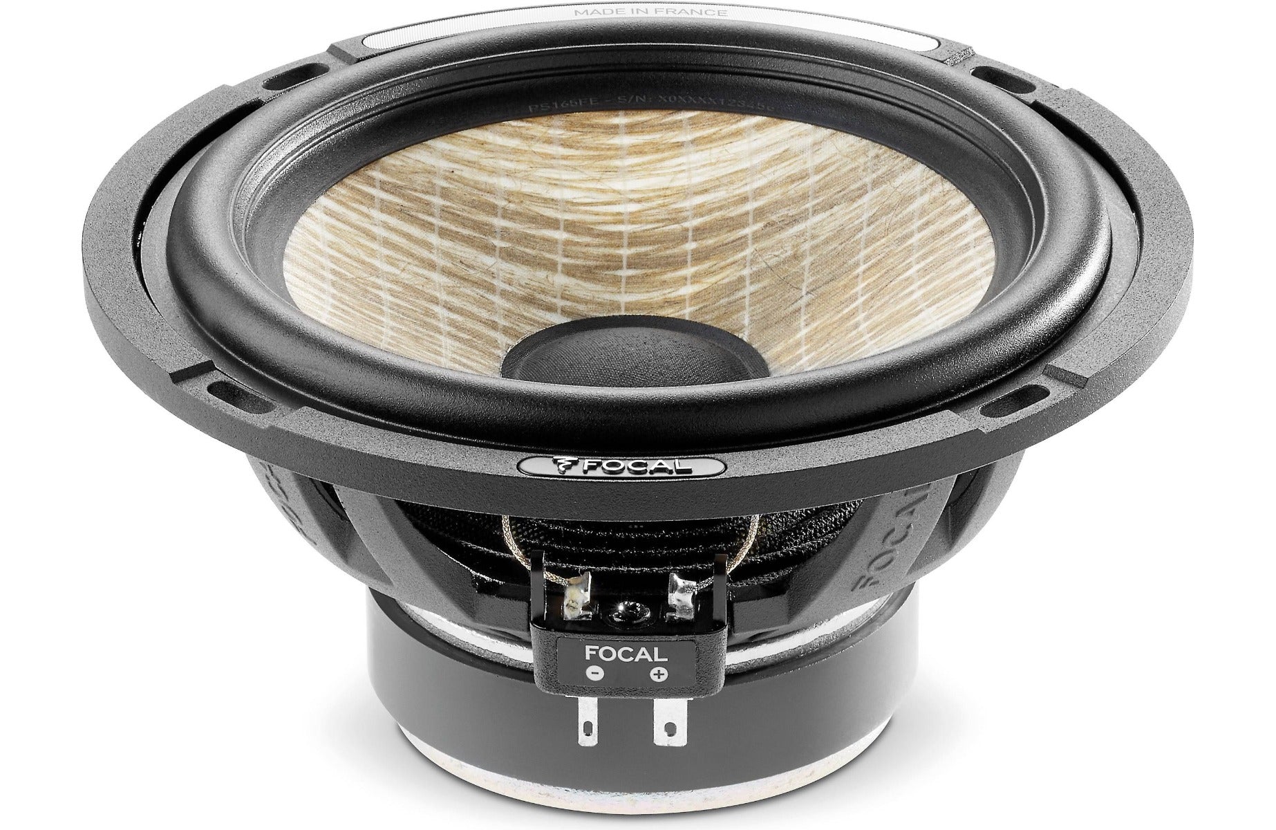 Focal PS165F3E Flax Cone 6.5" 3-Way Component Speakers Kit