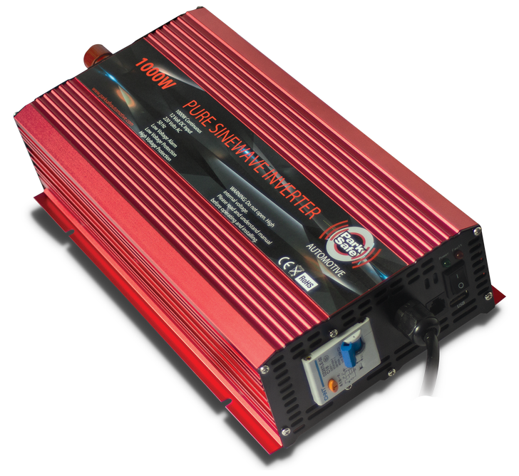 Parksafe PS2001 – Power Inverter Pure Sine Wave –1000 Watt