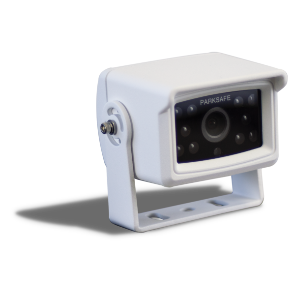 Parksafe PSC10W-Mini Heavy Duty Rear Camera with adjustable fixing bracket White