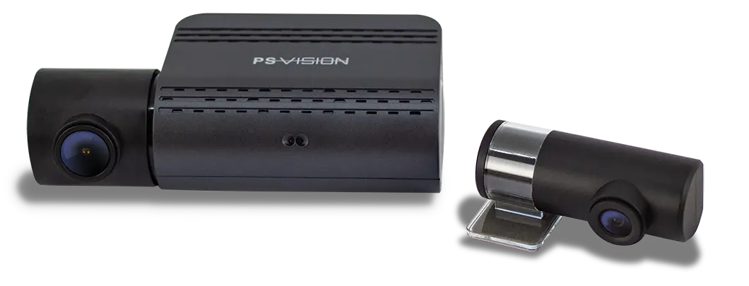 Parksafe PSV602 Full HD Front & Rear Dash Camera with Wi-Fi & GPS (64GB Card included)