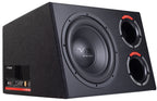 Vibe PULSECBR12A-V4 - 1050 Watts 12" inch Dual Ported Active Amplified Bass Box Sub Enclosure