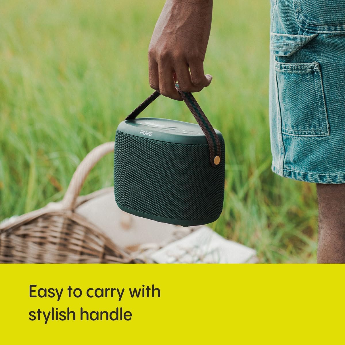 Pure Audio Woodland waterproof (IP67) Outdoor speaker with Bluetooth and FM/DAB+ radio