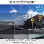 Thinkware Q200 Front Only 2K Quad HD 32GB Dashcam 32GB Inc Hardwire Kit