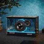 EDIFIER QD35 Tabletop Bluetooth Speaker with Light Effects - Black
