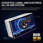 EDIFIER QD35 Tabletop Bluetooth Speaker with Light Effects - White