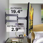Secura QMF320 Full-motion wall mount for 26” – 55” flat-panel TVs up to 60 lbs