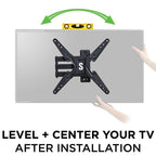 Secura QMF320 Full-motion wall mount for 26” – 55” flat-panel TVs up to 60 lbs