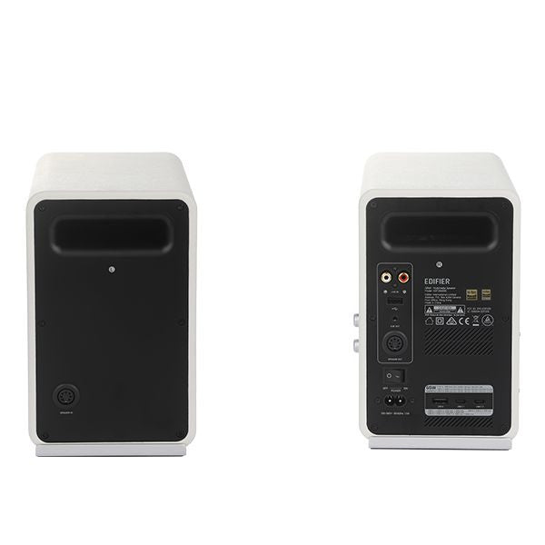 EDIFIER QR65 Desktop Active Monitor with GaN Charger White – Pair