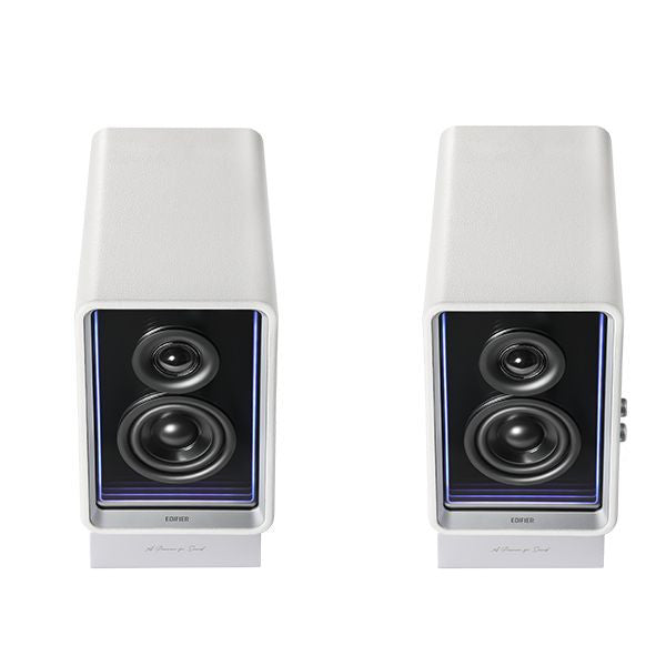 EDIFIER QR65 Desktop Active Monitor with GaN Charger White – Pair
