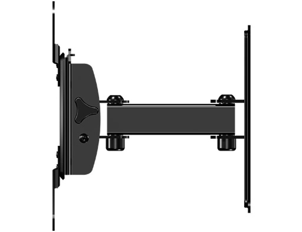 Secura QSF207 Small Single Arm Articulated TV Wall Mount for Screens up to 39