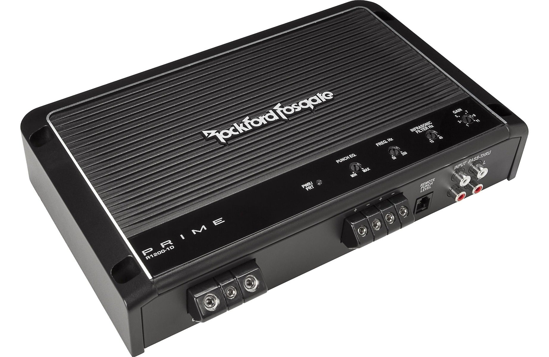 Rockford Fosgate R1200.1D 1200Watt RMS Class D Monoblock Prime Series Amplifier