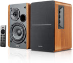 EDIFIER R1280DBS Active Bluetooth v5.0 Bookshelf Speakers with Sub Out - Maple