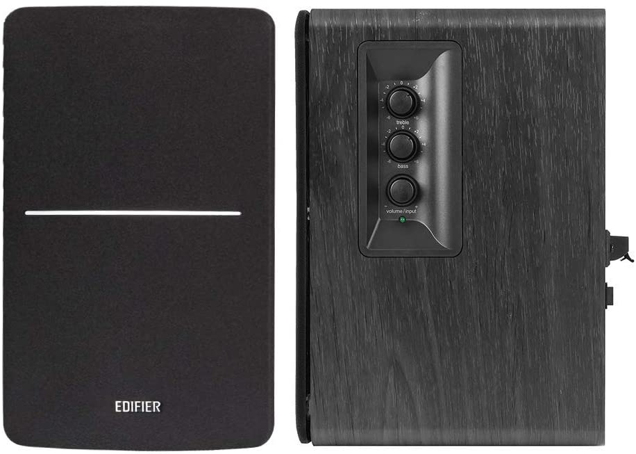 EDIFIER R1280DBS Active Bluetooth v5.0 Bookshelf Speakers with Sub Out - Black