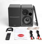 EDIFIER R1280DBS Active Bluetooth v5.0 Bookshelf Speakers with Sub Out - Black