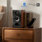 EDIFIER R1380DB Professional Active Bluetooth Bookshelf Speakers - Wood Grain