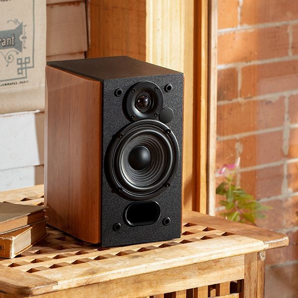 EDIFIER R1380DB Professional Active Bluetooth Bookshelf Speakers - Wood Grain