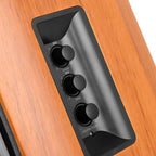 EDIFIER R1380T Active Powered Bookshelf 2.0 Monitor Speakers - Wood Grain