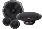 BMW 3 Series E46 1998-2005 Rockford Fosgate R165S 16.5cm Front Doors Component Speakers Upgrade Kit