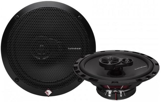 Rockford Fosgate R165X3 - 6-1/2 inch 3-way Prime Series Euro Fit Speakers w/ Grilles