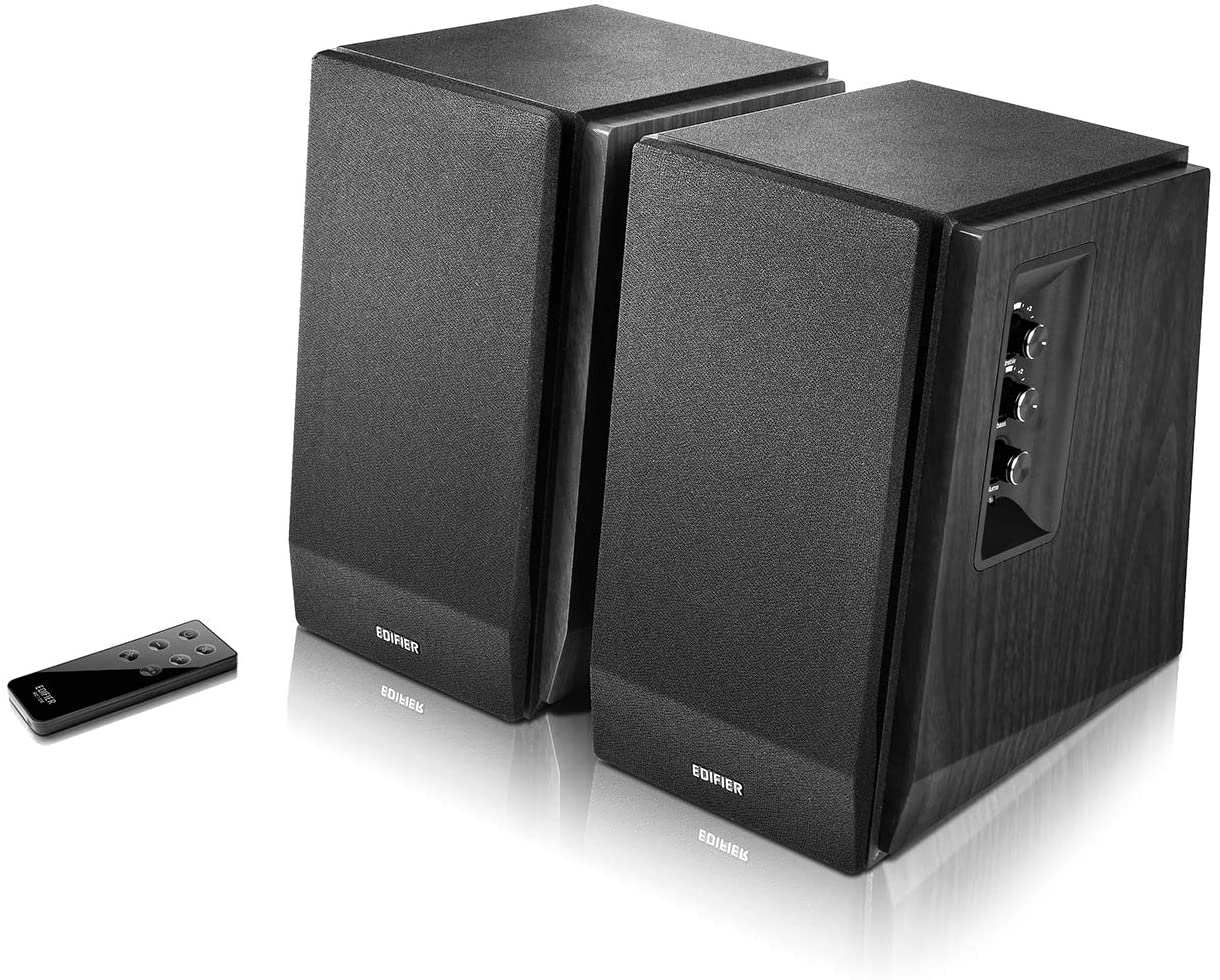 EDIFIER's R1700BT Active Bluetooth Bookshelf Speakers Black