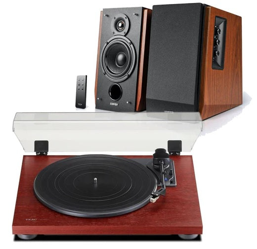 Edifier R1700BT Bluetooth Speakers & TEAC TN-180BT Turntable & Speaker - Asst colours