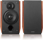 EDIFIER's R1700BT Active Bluetooth Bookshelf Speakers Maple
