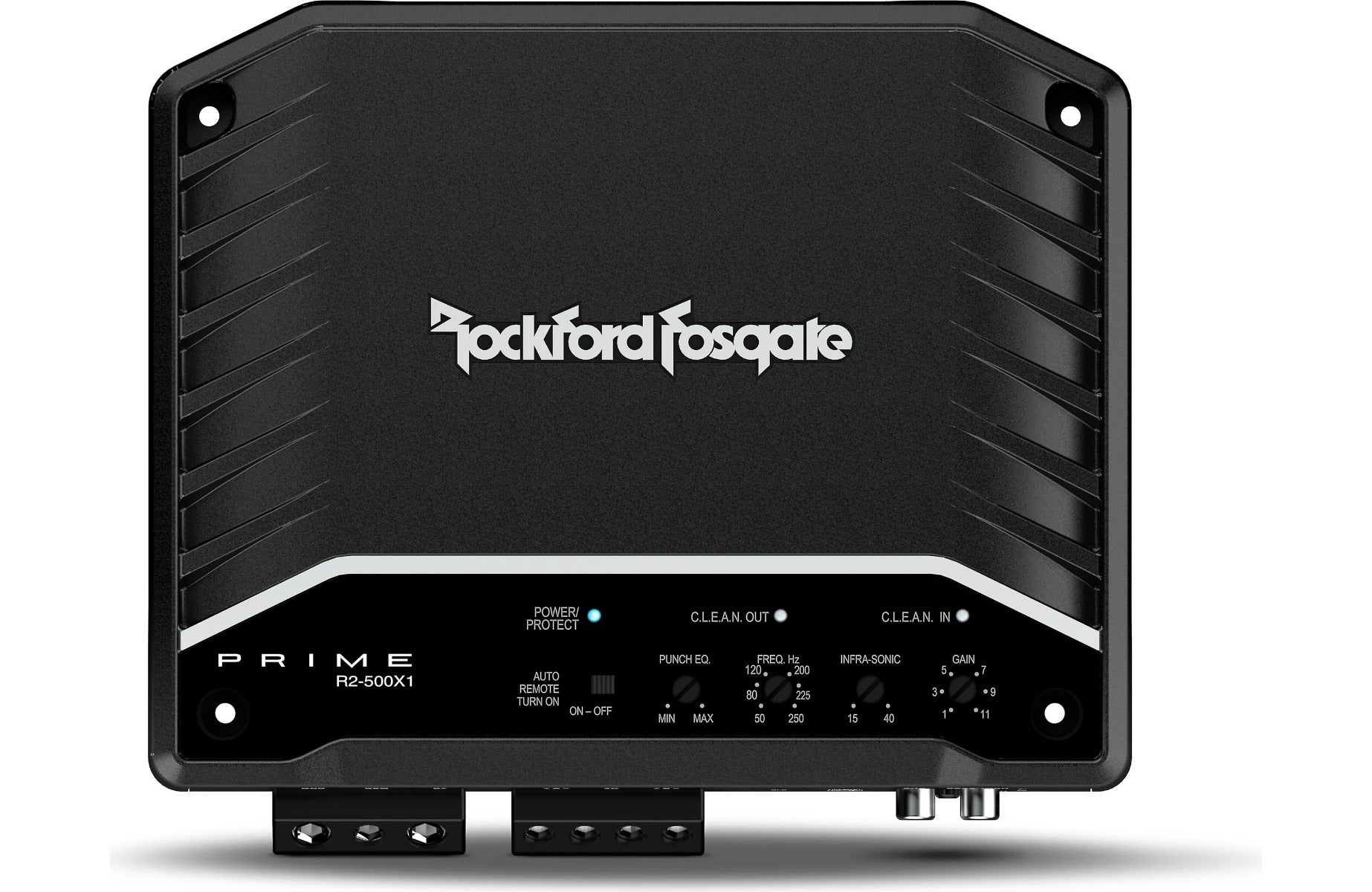 Rockford Fosgate R2-500X1 New Prime Series 500W Monoblock Amplifier with Bass Remote
