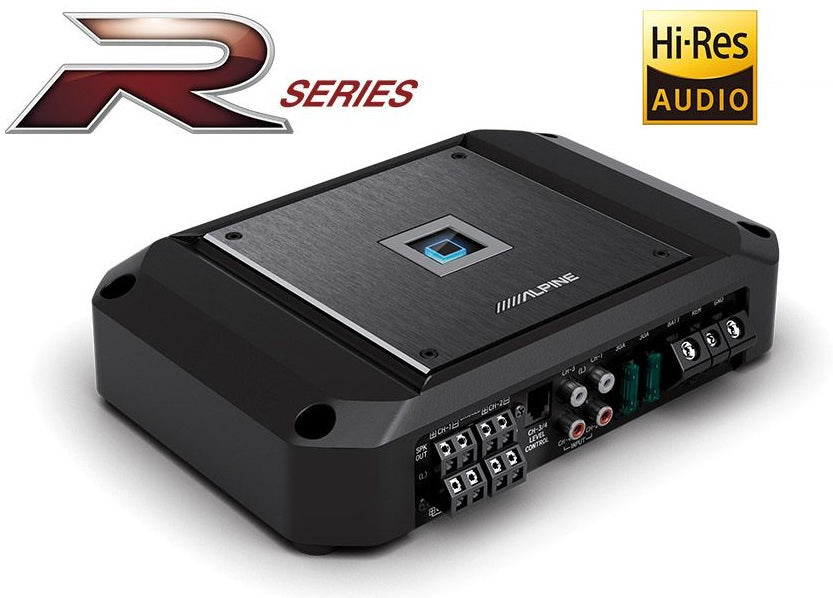 Alpine R2-A60F R-Series 4-Channel Power Amplifier 1200W