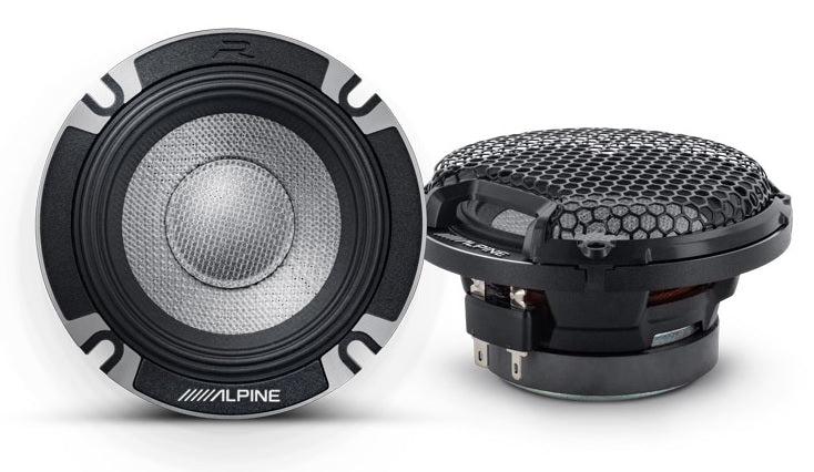 Alpine R2-S653  Next-Generation R2 6-1/2" 3-way PRO Component Speakers with Magnesium Hard-Dome Tweeters 300 Watts