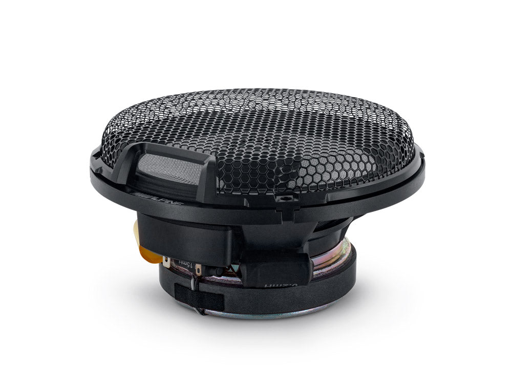 Alpine R2-S65 Next-Generation R2 6-1/2" 2-way PRO Coaxil Speakers with Magnesium Hard-Dome Tweeters 300 Watts