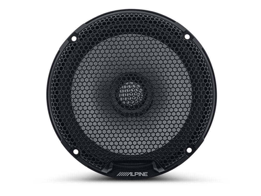 Alpine R2-S65 Next-Generation R2 6-1/2" 2-way PRO Coaxil Speakers with Magnesium Hard-Dome Tweeters 300 Watts