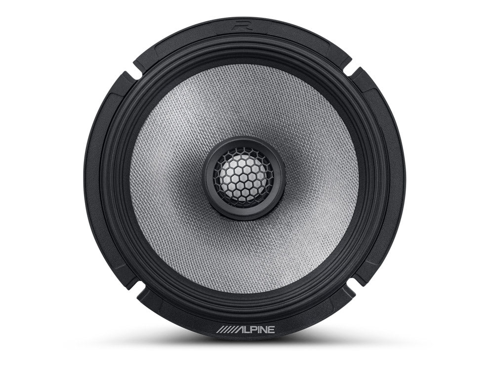 Alpine R2-S65 Next-Generation R2 6-1/2" 2-way PRO Coaxil Speakers with Magnesium Hard-Dome Tweeters 300 Watts