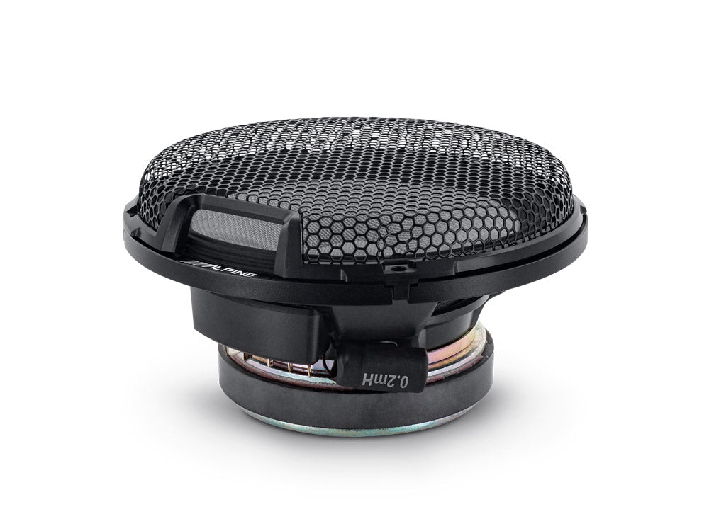 Alpine R2-S65C  New Type-R2 6-1/2" Component Speakers with Magnesium Hard-Dome Tweeters 300 Watts