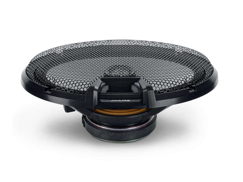 Alpine R2-S69 Type-R2 6x9" Speakers with Magnesium Hard-Dome Tweeters 300 Watts