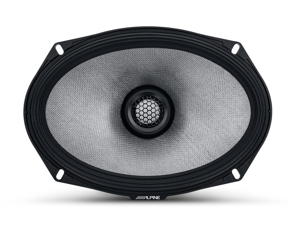 Alpine R2-S69 Type-R2 6x9" Speakers with Magnesium Hard-Dome Tweeters 300 Watts